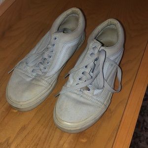 Baby blue vans women’s